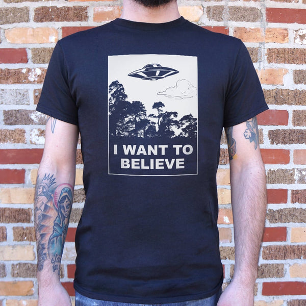 I Want To Believe Men's T-Shirt