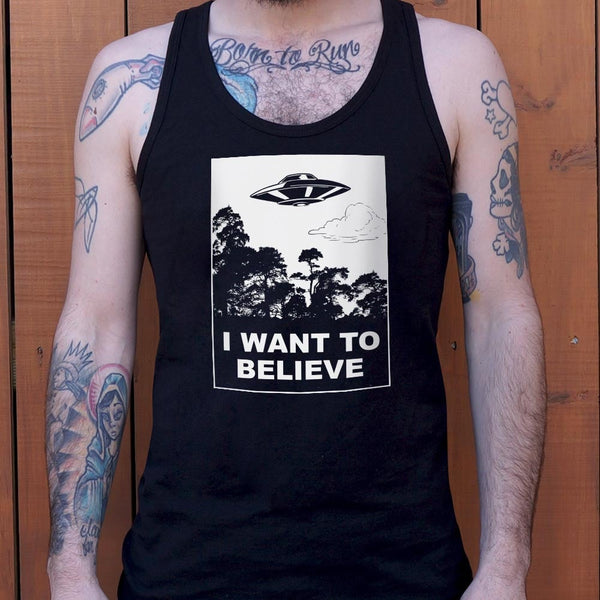 I Want To Believe Men's Tank Top