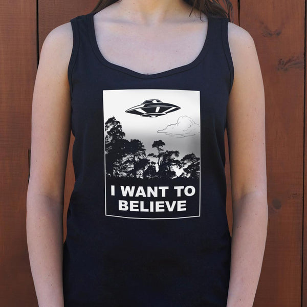 I Want To Believe Women's Tank Top