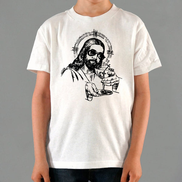 Jesus Sunglasses Kids' T-Shirt