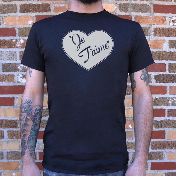 Je T'aime Men's T-Shirt