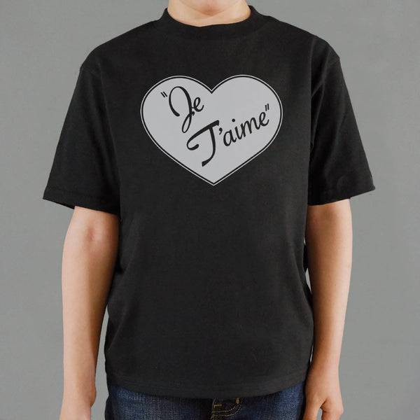 Je T'aime Kids' T-Shirt