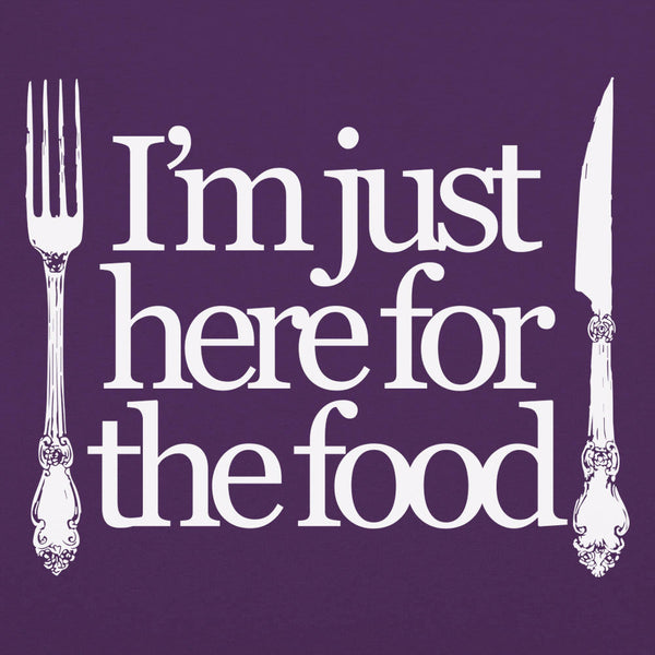 Just Here For The Food Women's T-Shirt