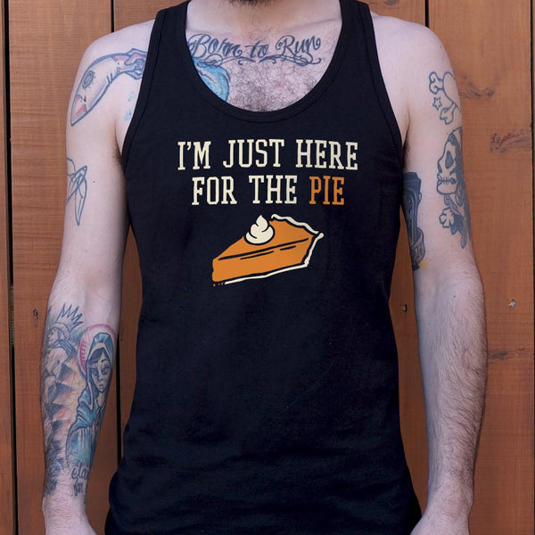 Here For The Pie Men's Tank Top