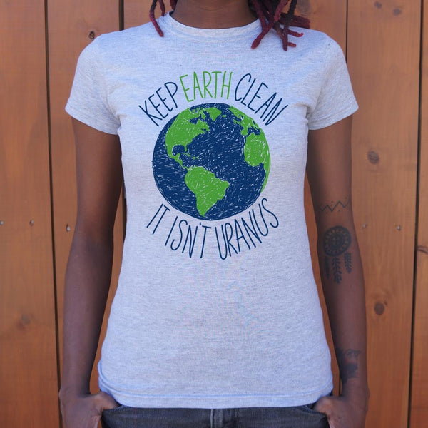 Keep Earth Clean Women's T-Shirt