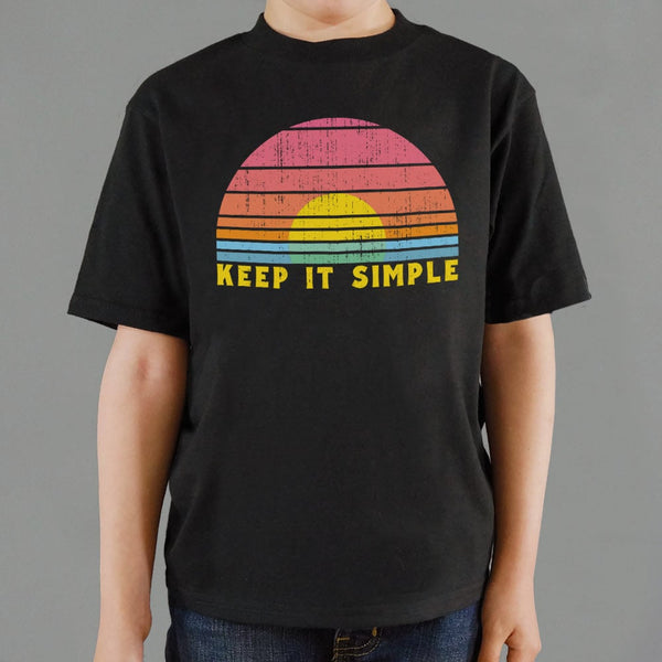 Keep it Simple Full Color Kids' T-Shirt