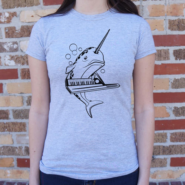 Keytar Narwhal Women's T-Shirt