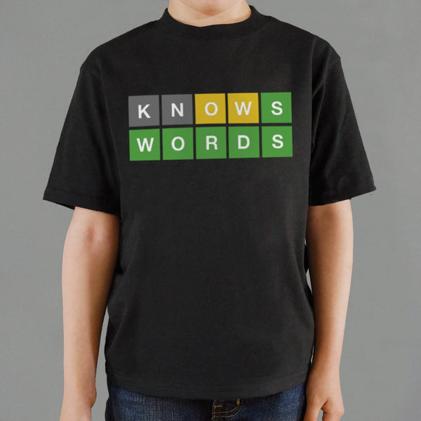 Knows Words Kids' T-Shirt