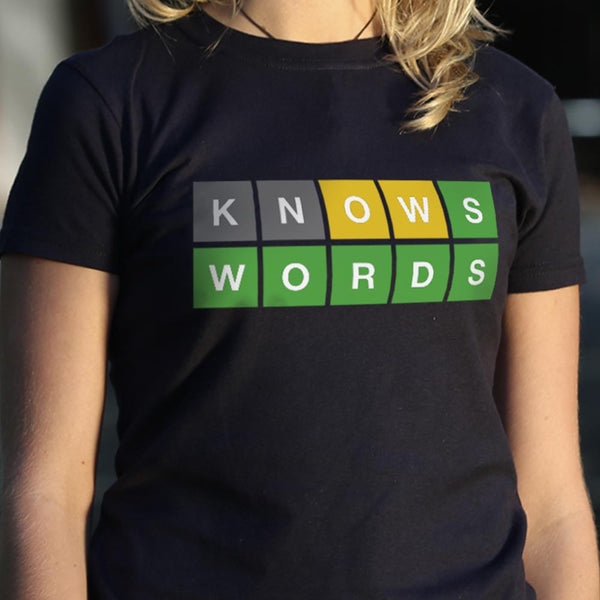 Knows Words Women's T-Shirt