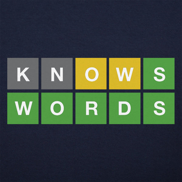 Knows Words Men's T-Shirt