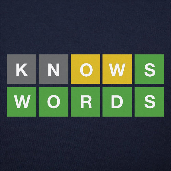 Knows Words Women's T-Shirt