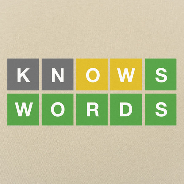 Knows Words Men's T-Shirt