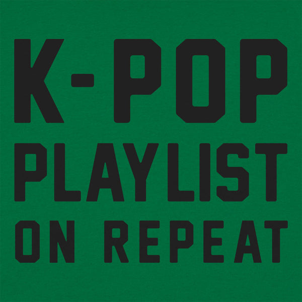 K-Pop Playlist On Repeat Men's T-Shirt