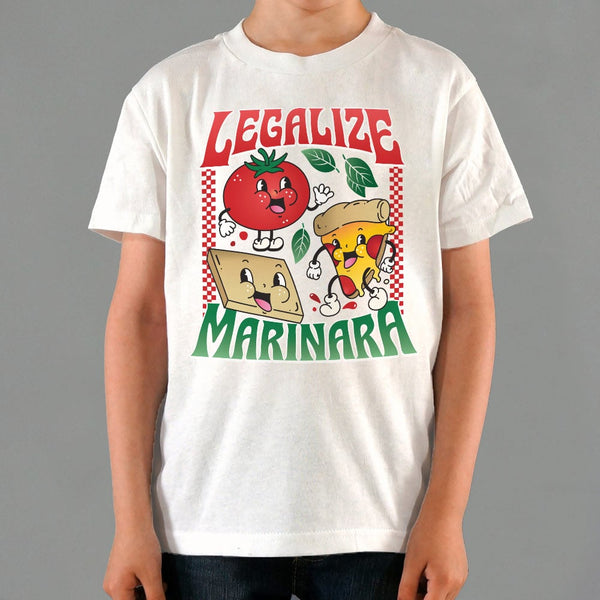 Legalize Marinara Full Color Kids' T-Shirt