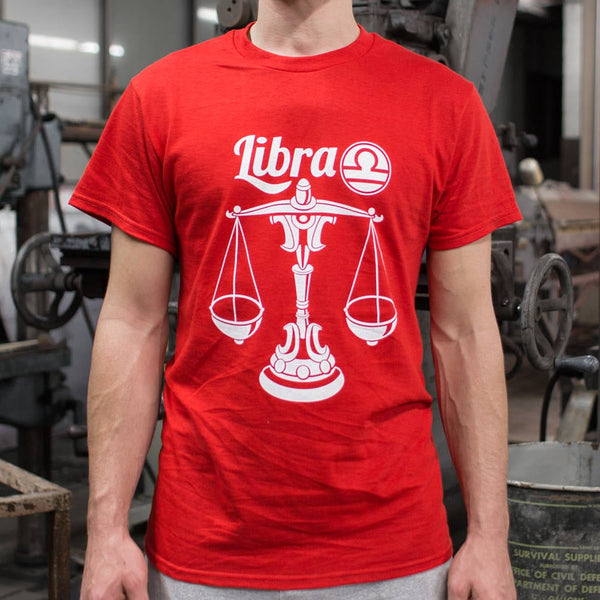 Libra Zodiac Men's T-Shirt