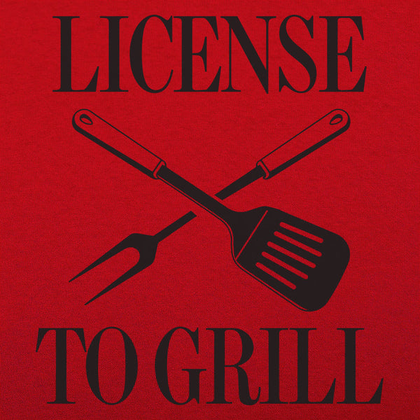 License To Grill Men's T-Shirt