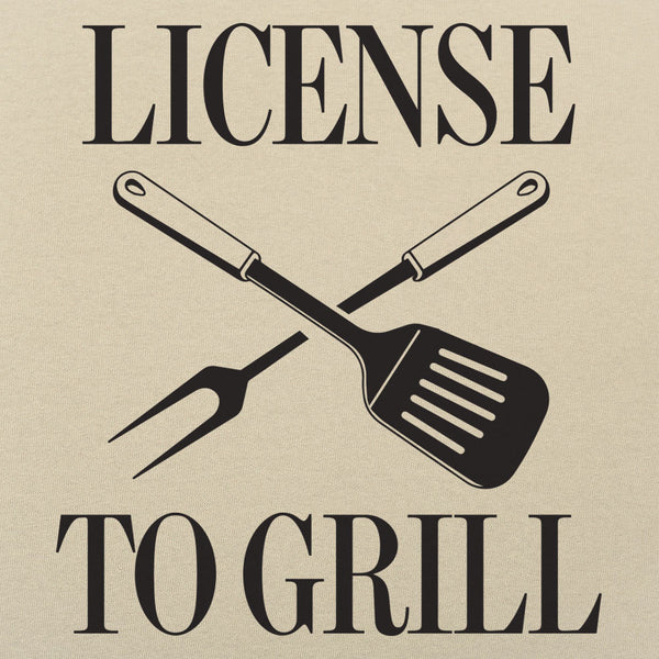 License To Grill Men's T-Shirt