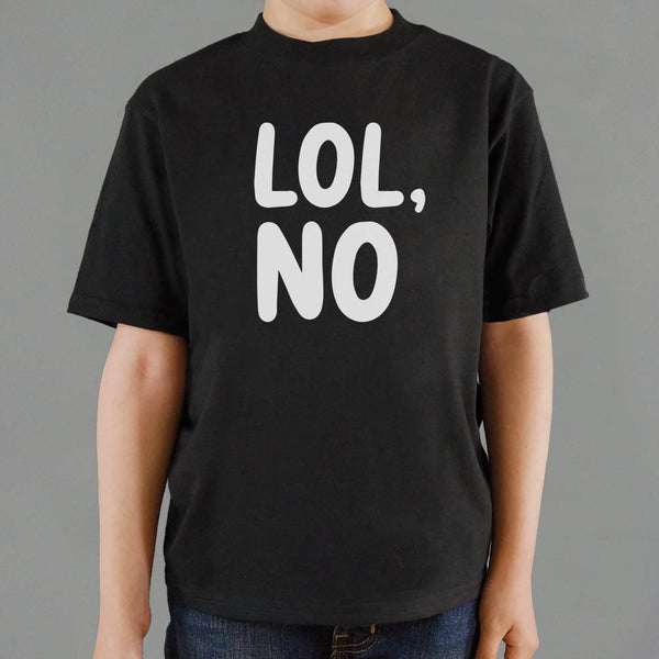 Lol, No Kids' T-Shirt