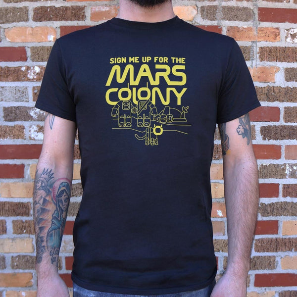 Mars Colony Men's T-Shirt