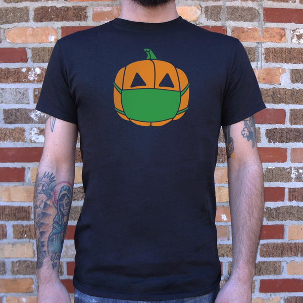 Masked Jack-O-Lantern  Men's T-Shirt