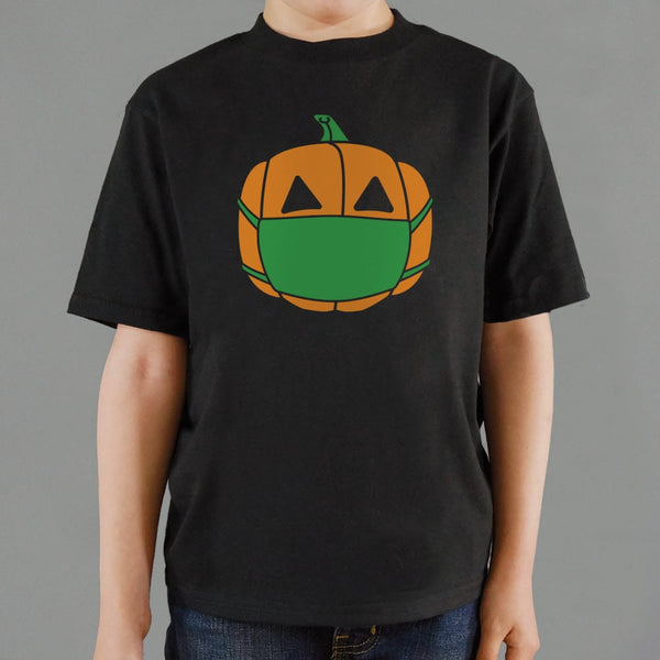 Masked Jack-O-Lantern  Kids' T-Shirt