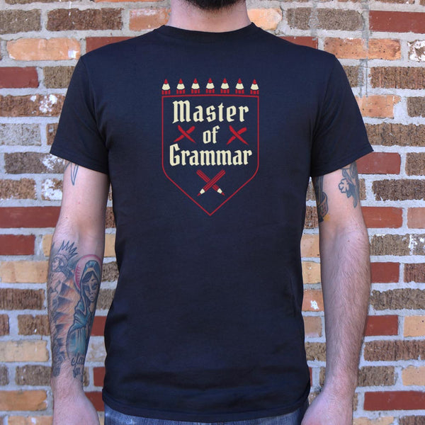 Master Of Grammar Men's T-Shirt