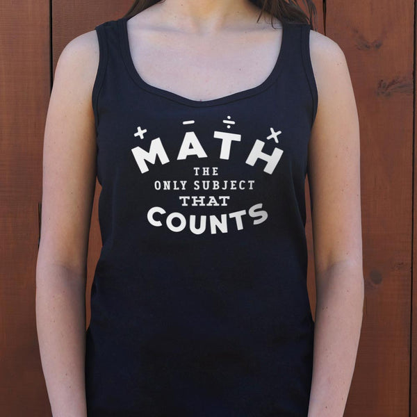 Math Counts Women's Tank Top