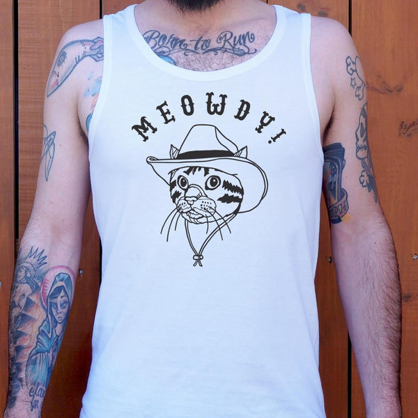 Meowdy Cat Men's Tank Top