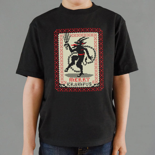 Merry Krampus Kids' T-Shirt