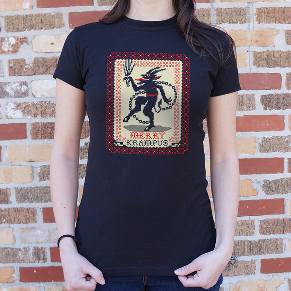 Merry Krampus Women's T-Shirt