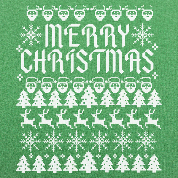Merry Christmas Ugly Sweater Men's T-Shirt