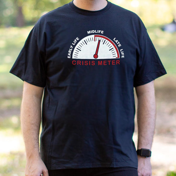 Midlife Crisis Meter Men's T-Shirt