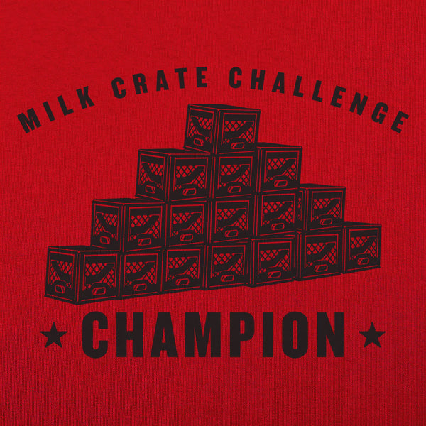 Milk Crate Challenge Champ Men's T-Shirt