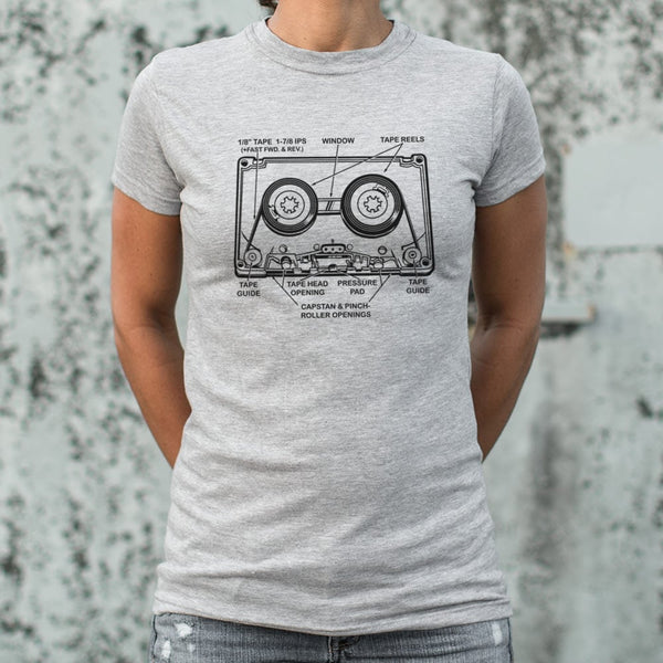 Mix Tape Anatomy Women's T-Shirt