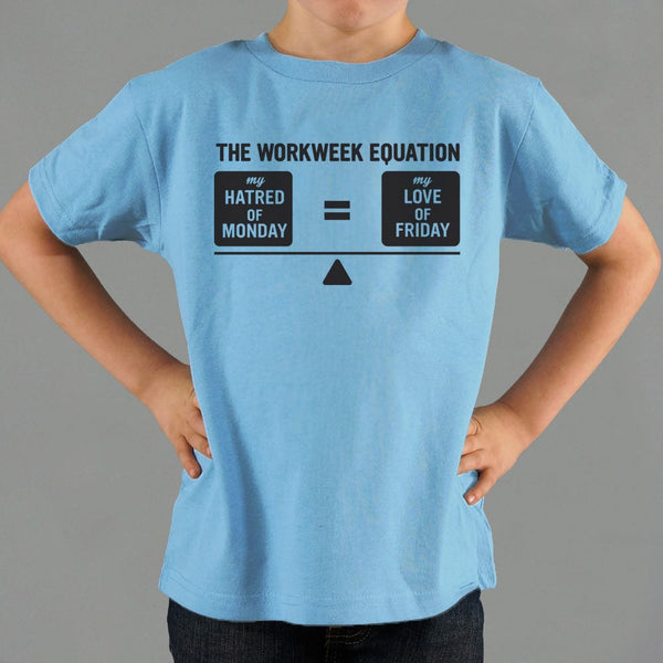 Monday Math Kids' T-Shirt