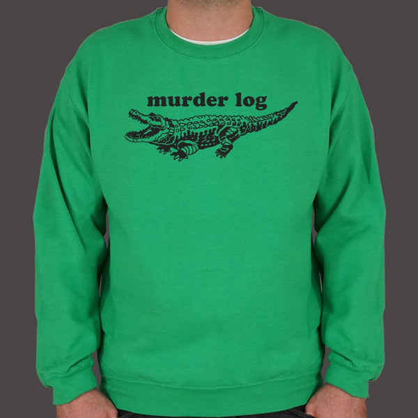 Murder Log Sweater