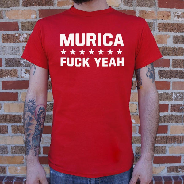 Murica Fuck Yeah Men's T-Shirt