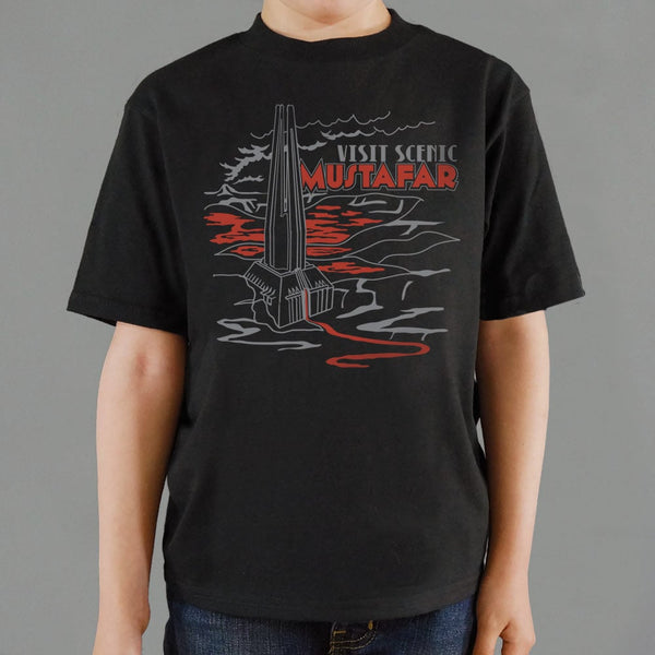 Scenic Mustafar Kids' T-Shirt