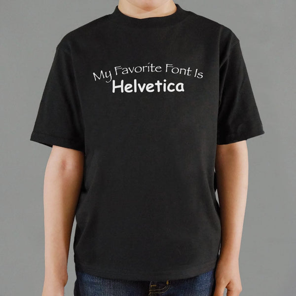 My Favorite Font Kids' T-Shirt