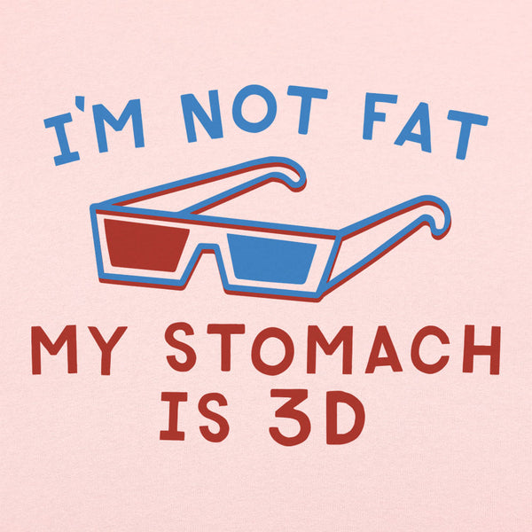 My Stomach is 3D Women's T-Shirt