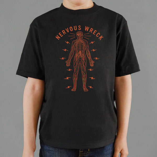 Nervous Wreck  Kids' T-Shirt