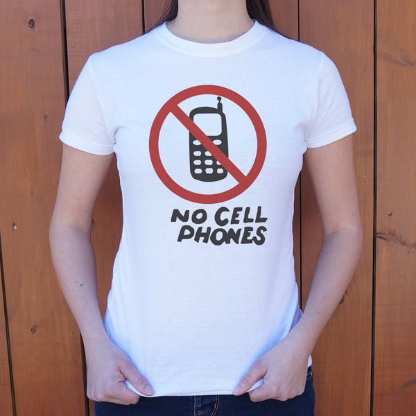 No Cell Phones Women's T-Shirt