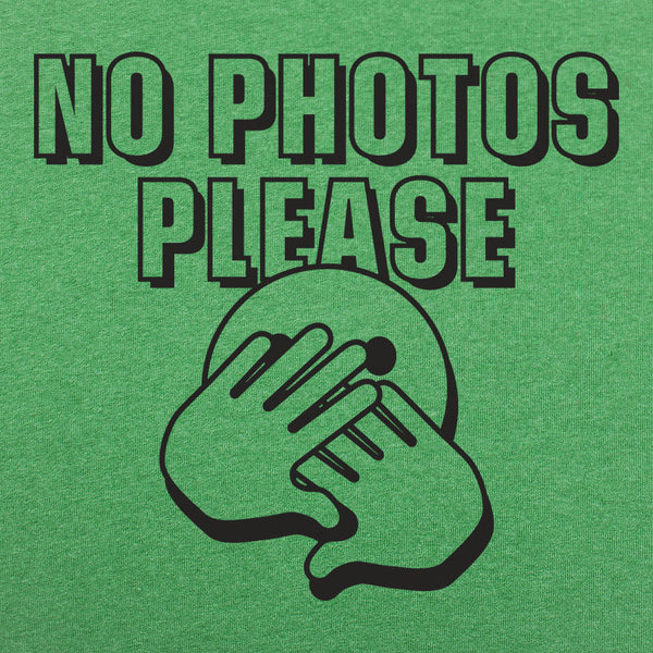 No Photos Please Men's T-Shirt