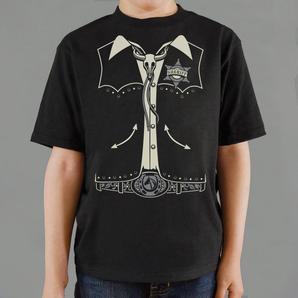 Old Time Sheriff Kids' T-Shirt