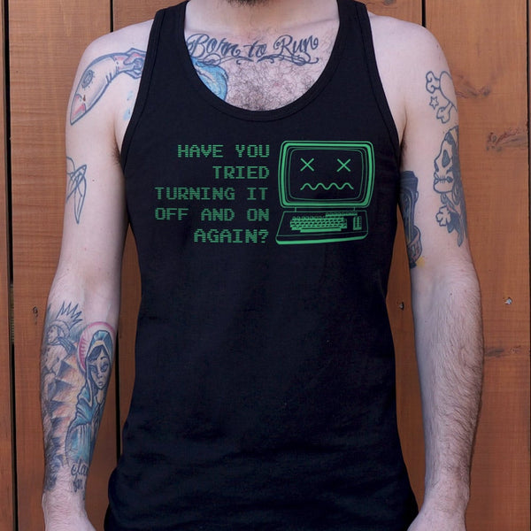 Off and On Again Men's Tank Top