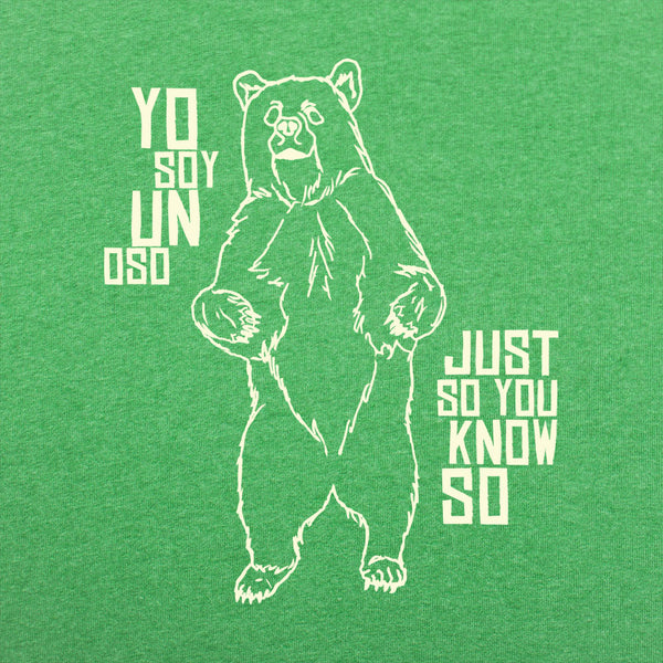 Yo Soy Un Oso Men's T-Shirt