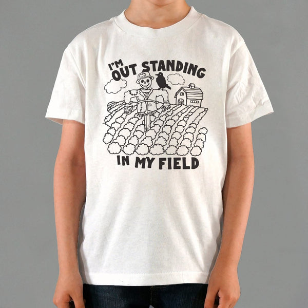 Outstanding in my Field Kids' T-Shirt