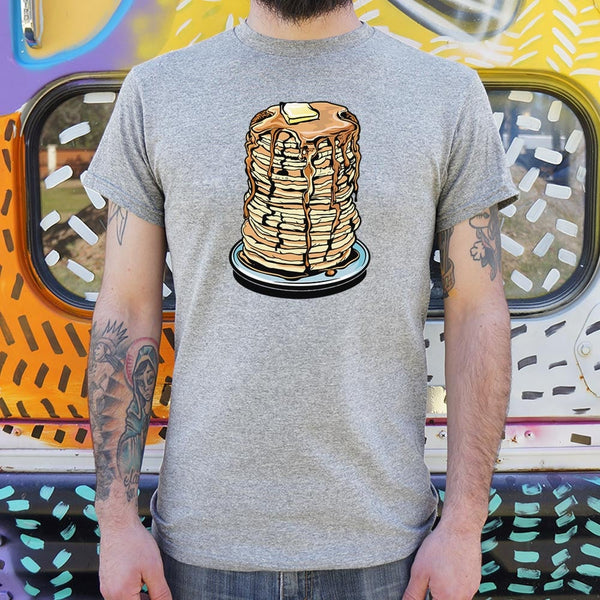 Tower Of Pancakes Graphic Men's T-Shirt