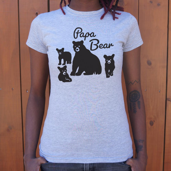 Papa Bear Women's T-Shirt