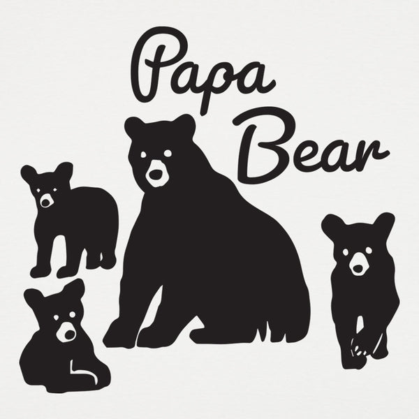 Papa Bear Men's T-Shirt